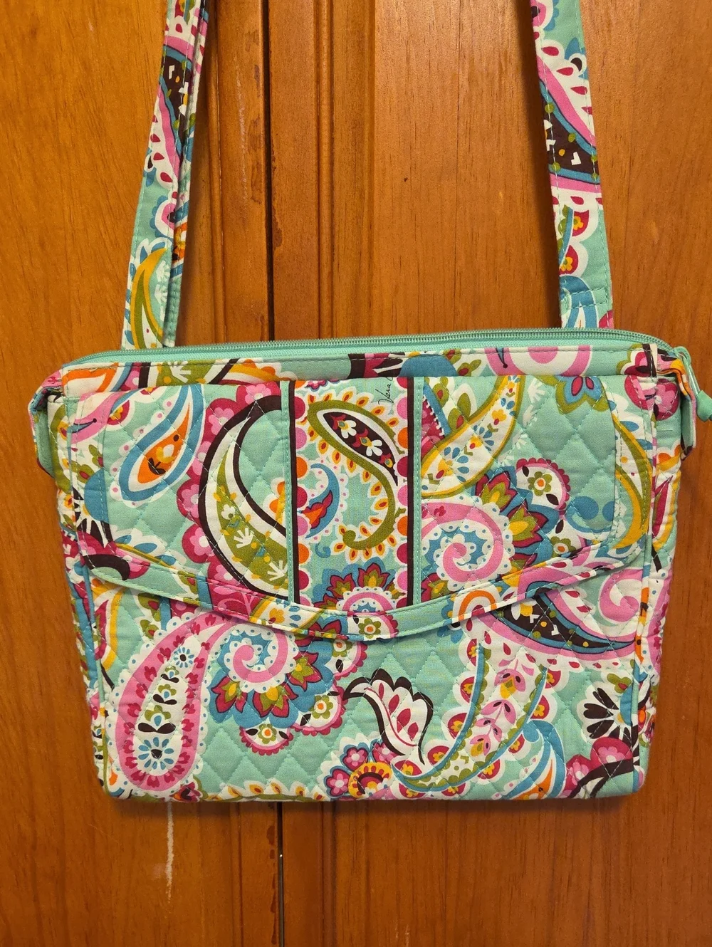 Vera Bradley Crossbody Bag and Wallet - Tutti Frutti Pattern